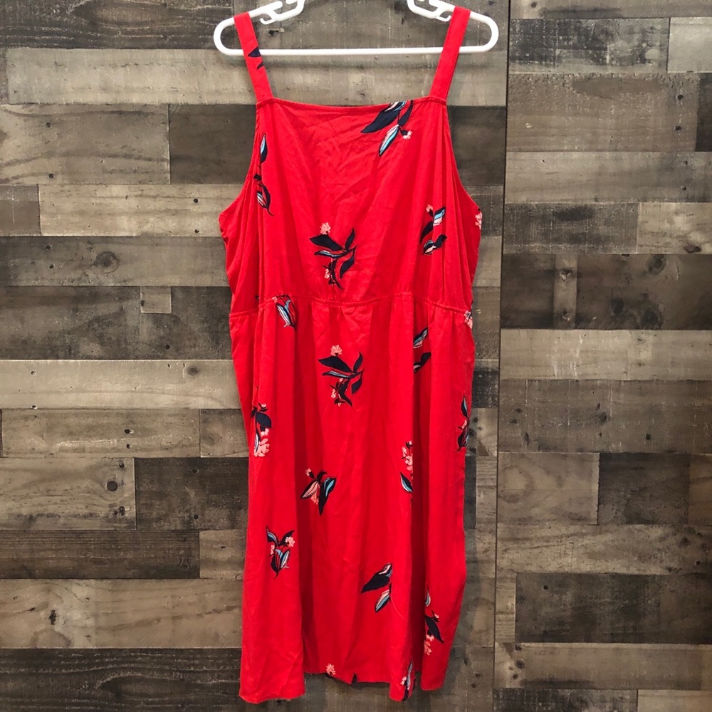 Ava & Viv floral  Sleeveless Dress  SZ 3X NWOT